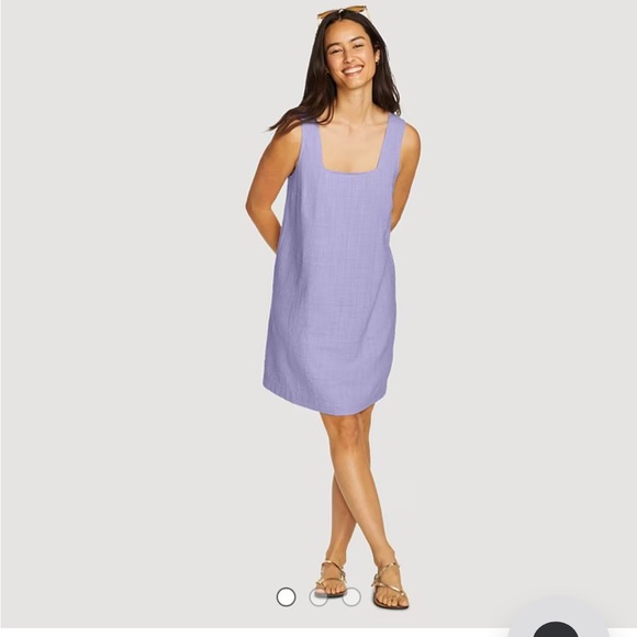 🆕 Eddie Bauer Lavender Dress Size M - Picture 6 of 8